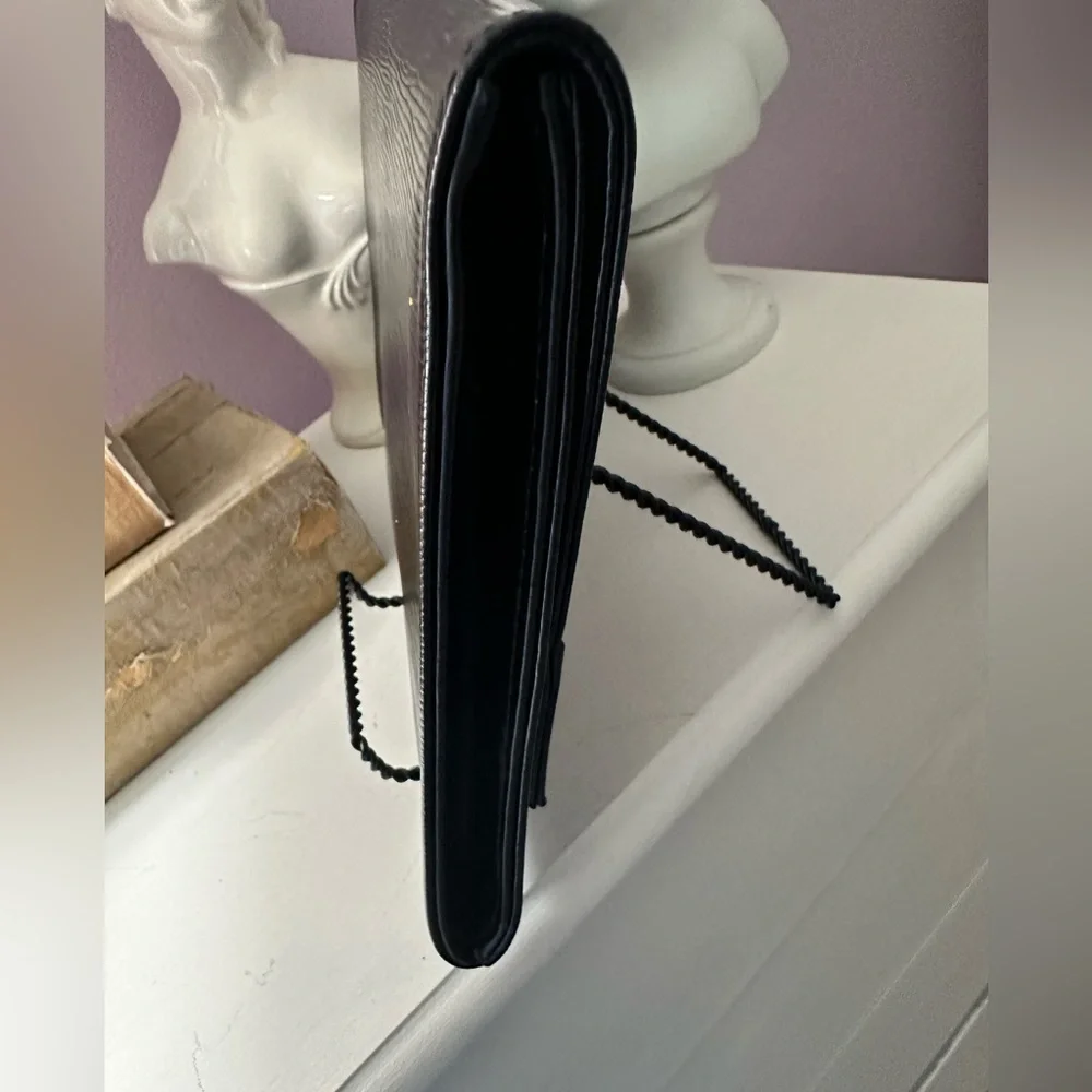 Louis Vuitton Black and Gold Epi Leather Clutch - Picture 8 of 12